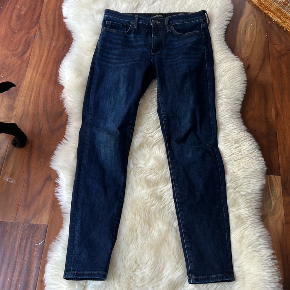 Banana Republic dark denim skinny jeans